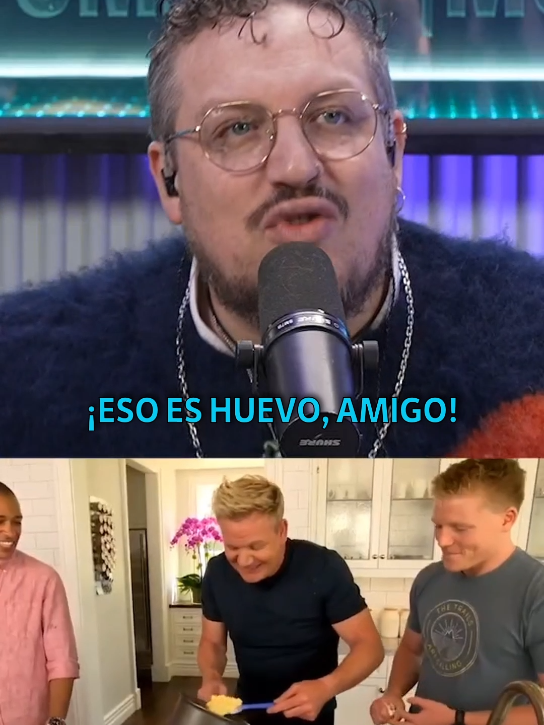 Gordon Ramsay no sabe hacer huevos revueltos👀. Capítulo 17 de Tomás Va a Morir disponible en Youtube y Spotify🎧