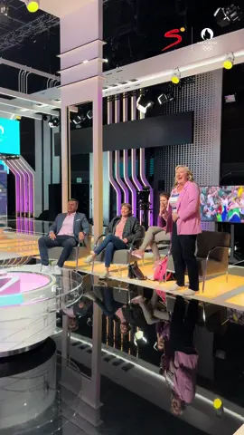 TATJANA SMITH HAD EVERYBODY IN STUDIO STRESSED 😂😭🇿🇦🙌 #Paris2024 #CloserToYourChampions #SportsonTikTok 