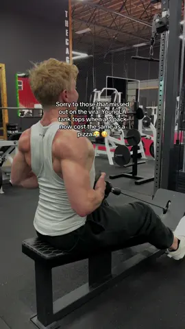 Sorry yall who paid for them full price 😮‍💨🔥 #GymTok #gymbro #gym #tanktop 