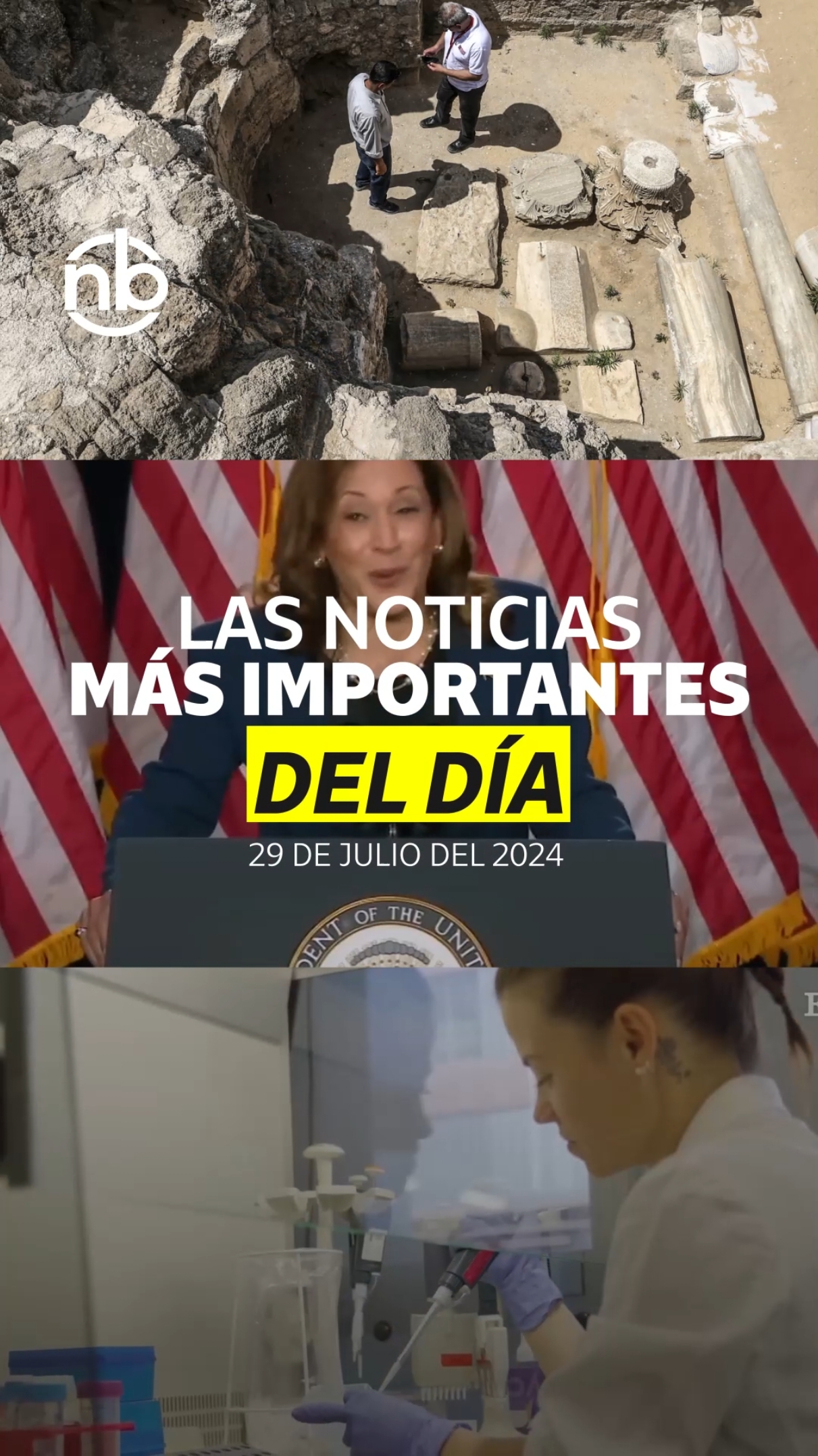 Las noticias más importantes del día 📰⚠️  #Notibomba #noticias #noticiasdeldía 