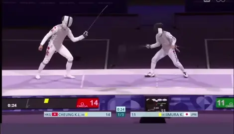 Ka Long CHEUNG 🇭🇰 GOES BACK-TO-BACK AND KEEPS HIS OLYMPIC TITLE IN FOIL AT THE 2024 PARIS OLYMPIC🥇