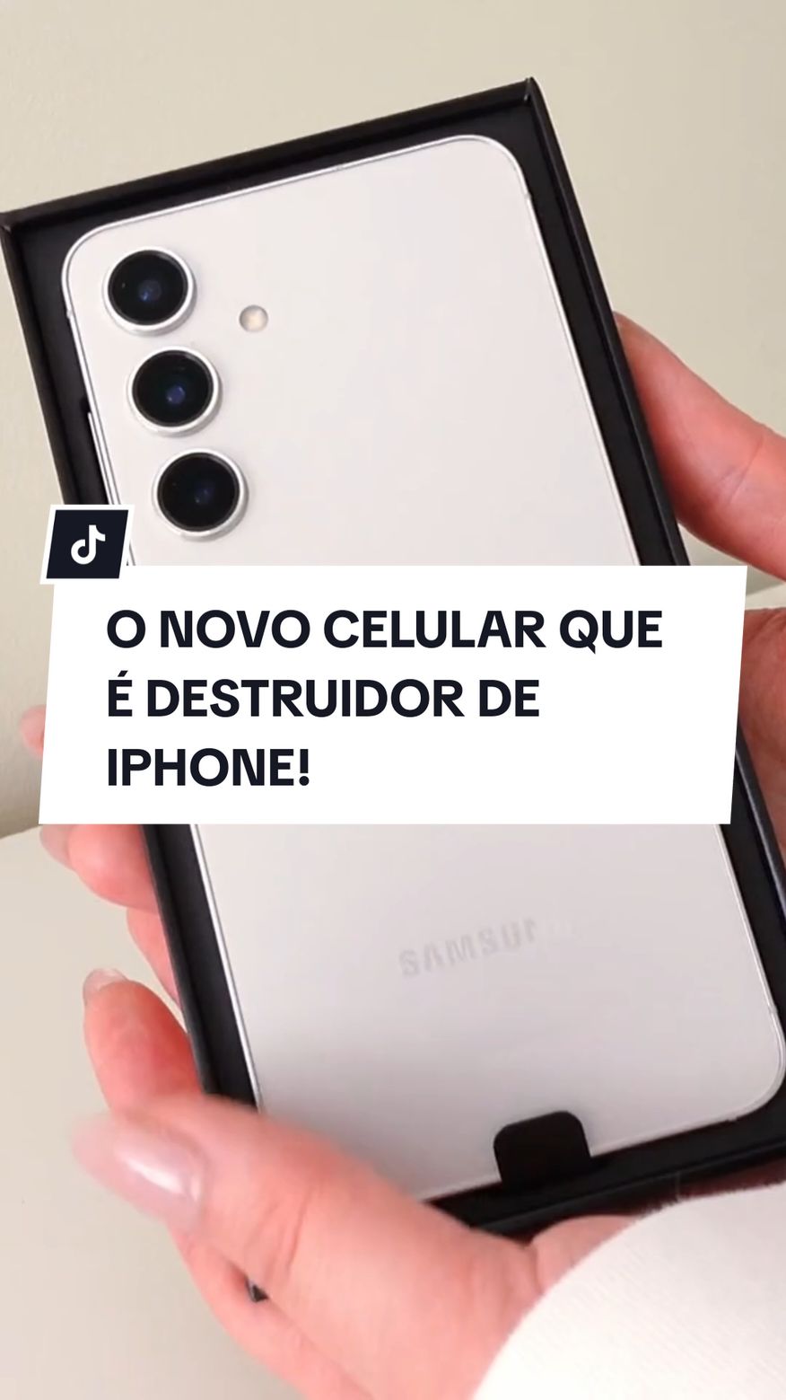 Esses celular é o NOVO destruidor de Iphones! #tecnologia #celulares #galaxyzfold6 #samsung #celular 