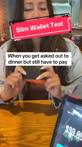 She liked my wallet as much as she liked me paying for the first date.  #wallet #leatherwallet #tiktokshop #fyp