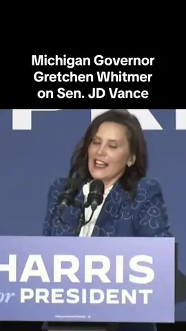 Gov. Gretchen Whitmer’s grandma said she needed to find one nice thing to say about everybody, here’s what she said about JD Vance.