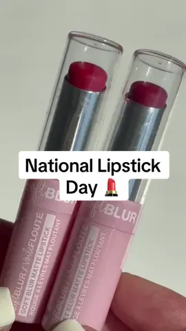 Happy National Lipstick Day 🎉💄 Which of these lipsticks is the vibe today? 👇️⁠ #wetnwildbeauty  