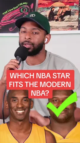 Which NBA star fits the modern NBA more? #NBA #basketball #sports #foryou #kobe #shaq 