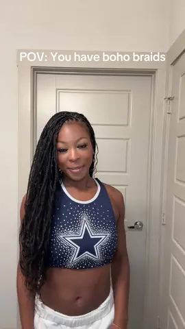 Me every day I get ready for practice #protectivestyles #bohobraids @Rebel Athletic Cheer 
