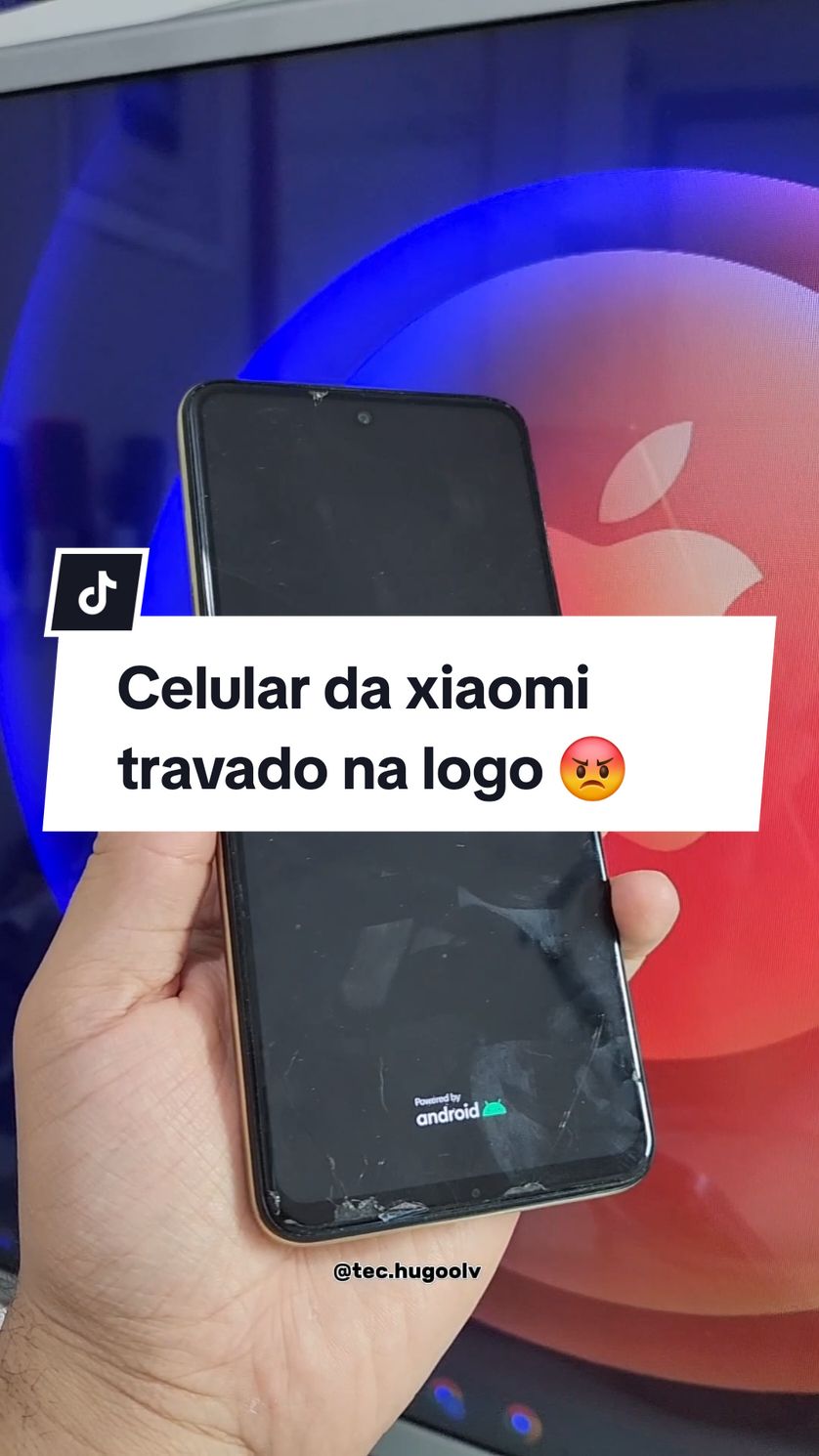 Celular da xiaomi travado na logo e não liga?! 🤯 #repair  #dicas  #xiaomi  #assistenciatecnica 