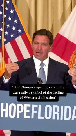 DeSantis is absolutely right 💯💯 #rondesantis #olympics #florida 