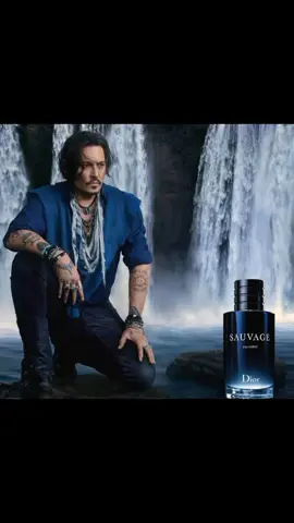 New photo from Johnny Depp for Dior introducing the new version of Sauvage, Sauvage Eau Forte ❤️🤩 #ThankYouDior 