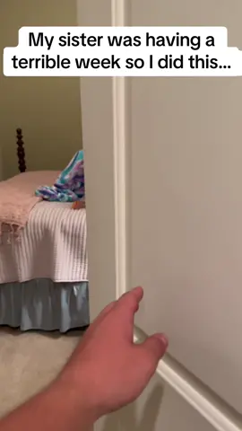 her face at the end… she was so happy🥹😭🥰 #fyp #fypシ #foryou #viral #trend #Siblings #siblinglove #reaction #sister 