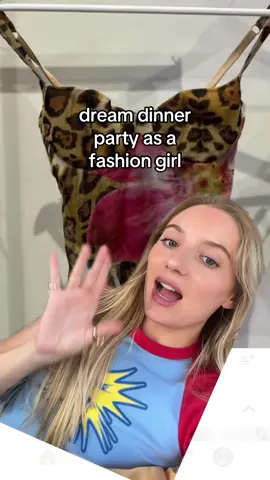 my dream #dinnerpartytheme for the fashion girl!!! #cavalli #jeanpaulgaultier 