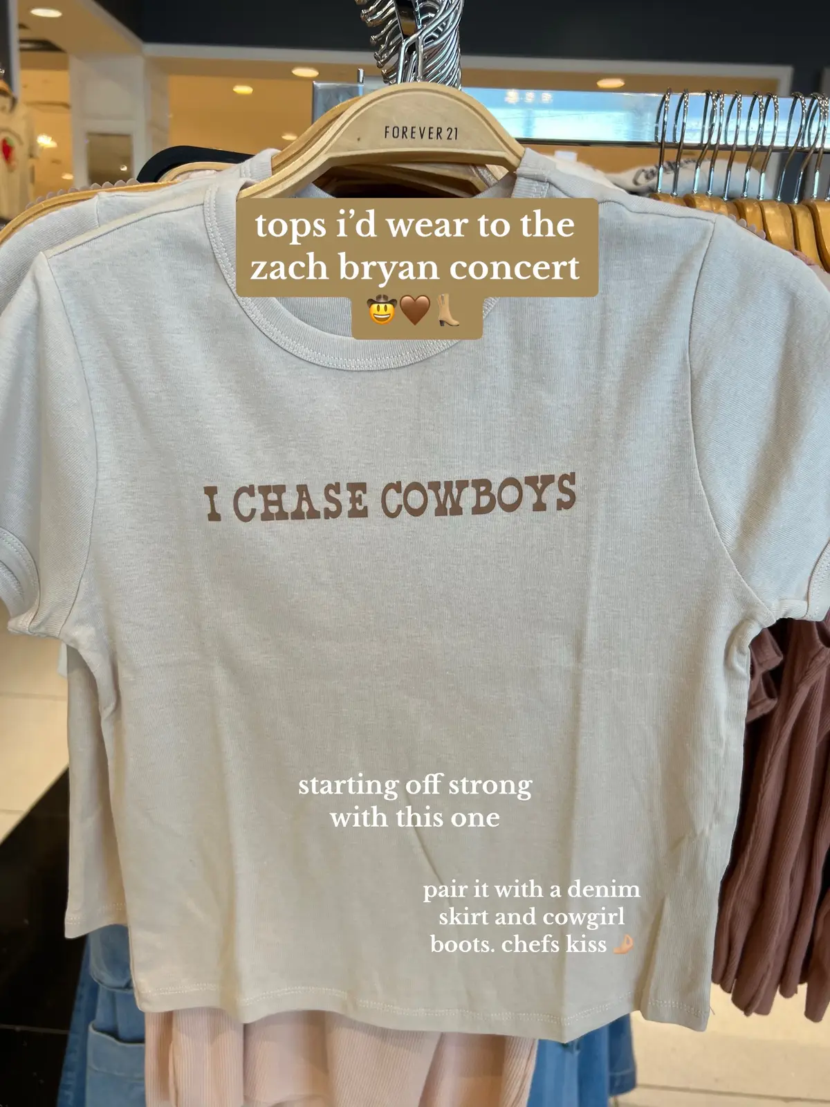 some outfit inspo for the zach bryan concert :) i loved the first top but they didn’t have my size 😭 #zachbryanconcert #quittintimetour #concertoutfit 