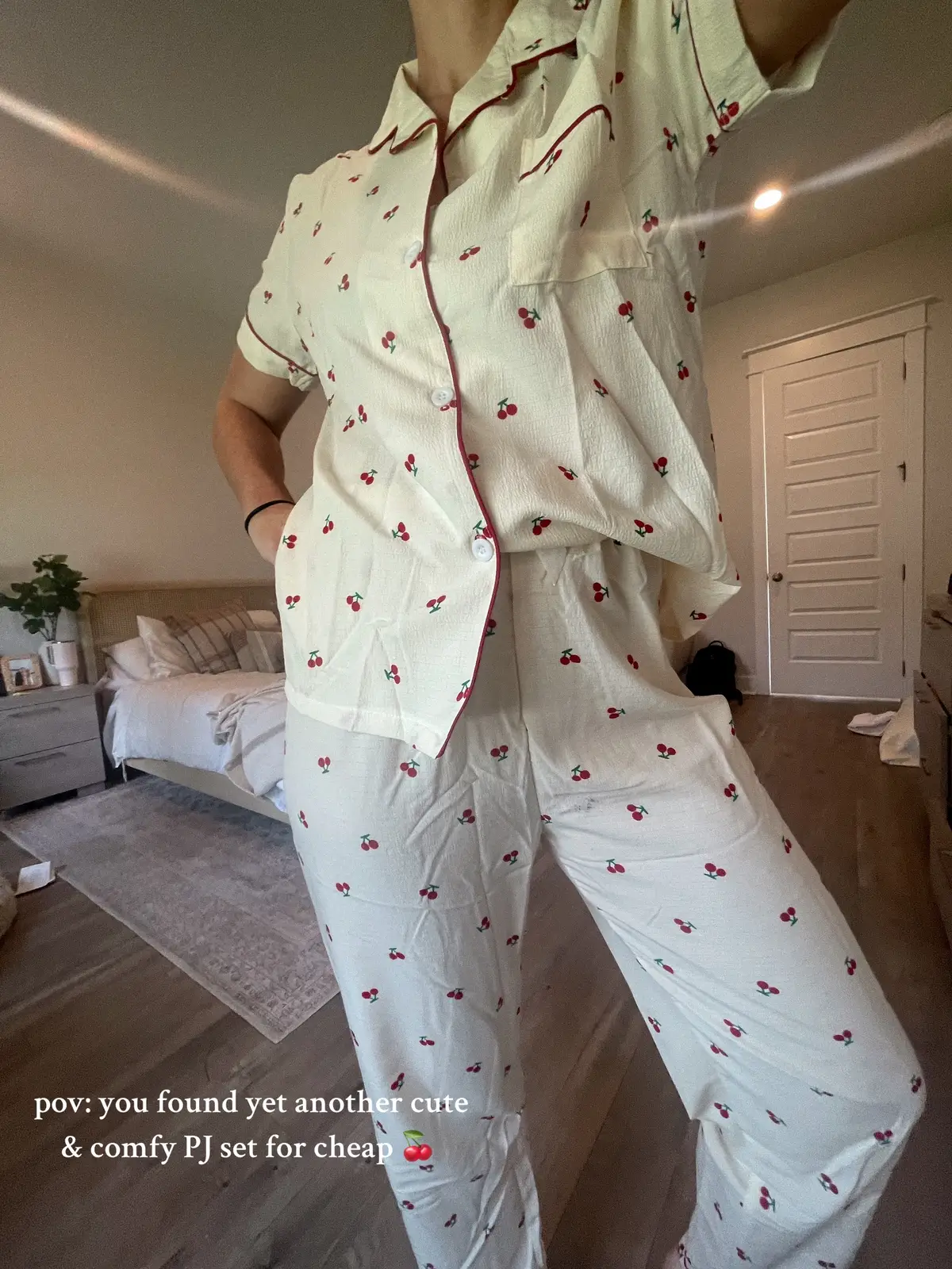 Can’t get enough of these PJ finds on TikTok Shop!!🌙 #pajamas #pajamafinds #momstyle #pajamaset 