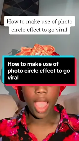 How to make use of photo circle effect to go viral#tiktoktips #creatortips #tiktokstrategy #tiktoktutorials #newontiktok #newontiktokers #tiktokbeginners #coachqueenzoe #flourishoduma 
