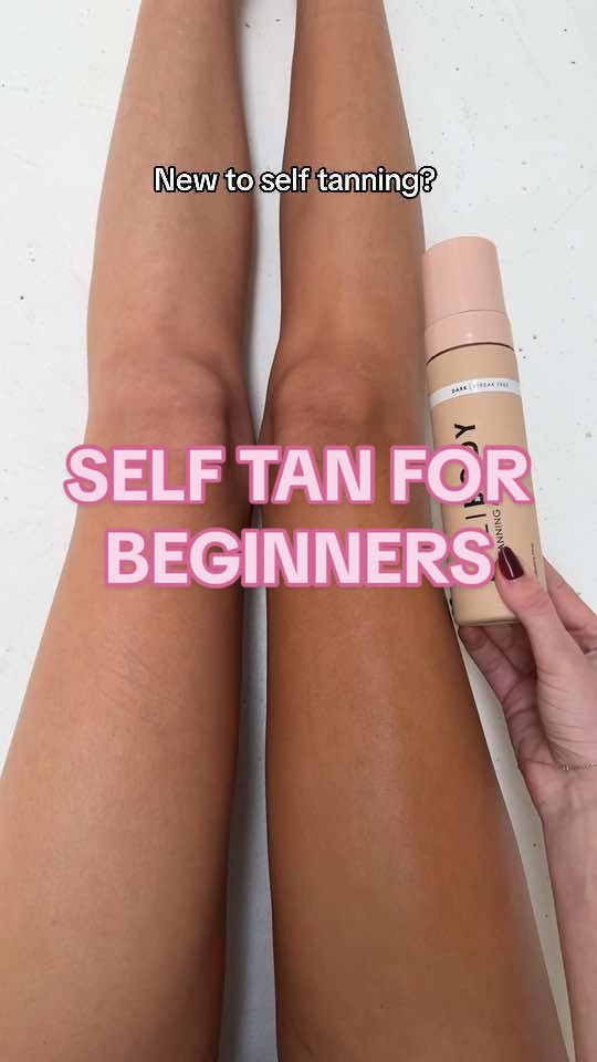 New to self tanning? Try our Original Self Tanning Mousse, add a golden sheen to your skin with easy application and streak free formula! ✨🙌🏽 #darktan #bestfaketan #tanningnight 