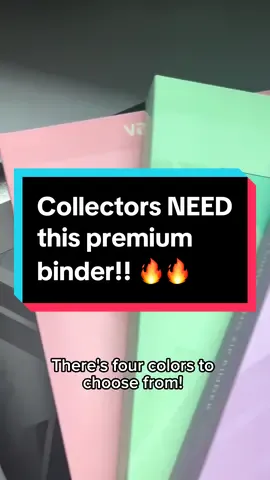 A must need binder for any collector! 🔥 A Vault X 9-Pocket Zip Binder! These premium binders are side loading, hold up to 360 cards, and come in four colors: Black, Pink, Purple, and Mint Green! Which color are you choosing? #tradingcards #tcg #pokemon  #dragonball #onepiece #mtg #collectibles #photocard #binder