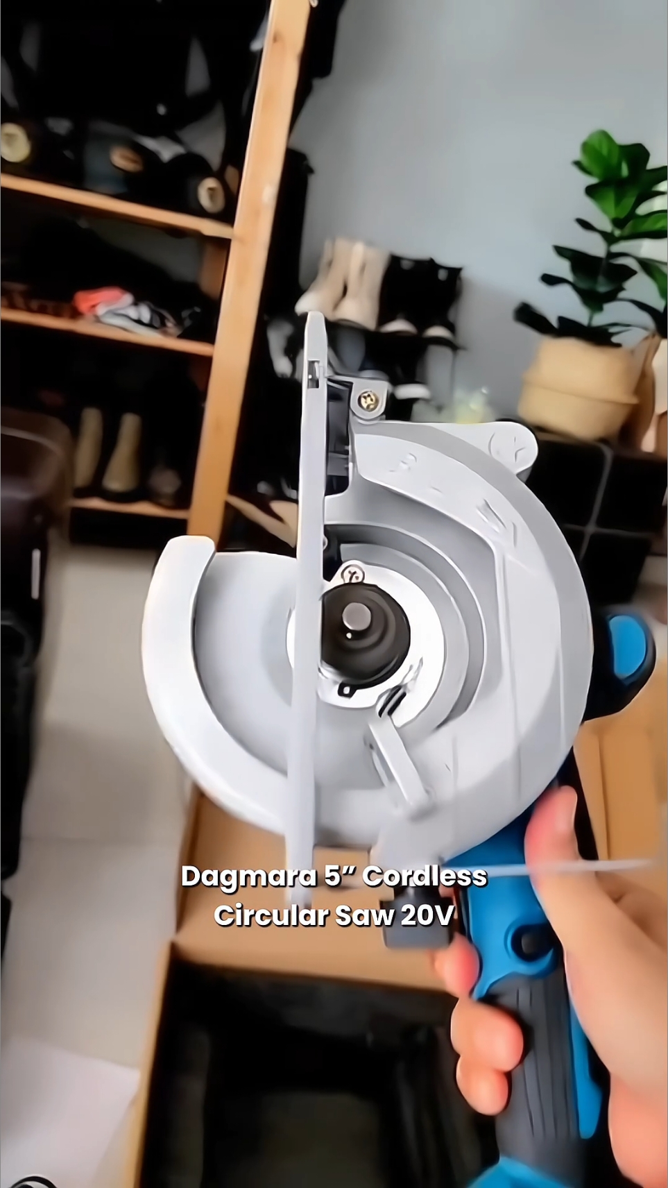 Dagmara 5” Cordless Circular Saw 20V Power Circular Saw with Battery, Adjustable Cut Depth & Cut Bevel for Wood Work #Dagmara #cordlesscircularsaw  #circularsaw #HS316D #Circular #Saw  #Cordless #woodwork #adjustablecutter #mesinpotongkayu #fyf #onychashop #hardwareshop #TikTokShop 