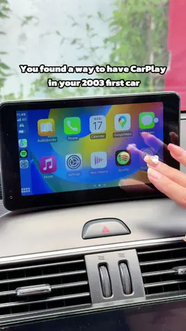 Car multimedia display for all old cars！#carplay #applecarplay #wirelesscarplay 