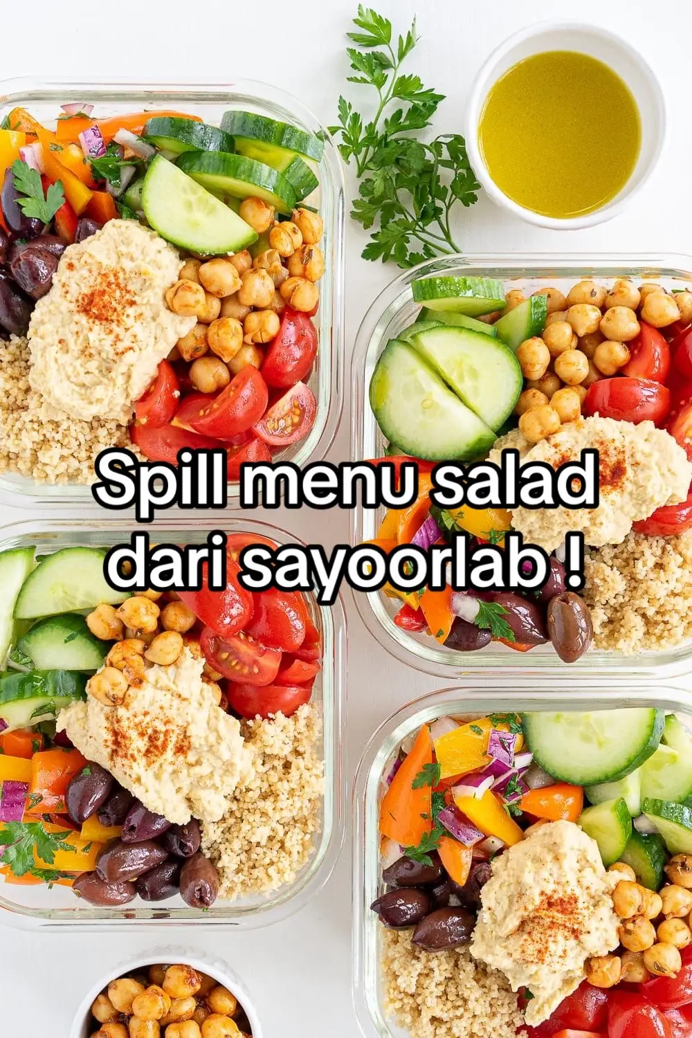 Spill menu salad dari sayoorlab! Belum lengkap smua, menu lainnya bisa tanya2 kita di dm IG/WA yaa.. klik link di bio tiktok kitaaa 🥰🫵🏻 #eathealthy #saladsayur #saladsidoarjo #saladsurabaya #veggiesalad #healthyfood #saladroll #saladbowl 