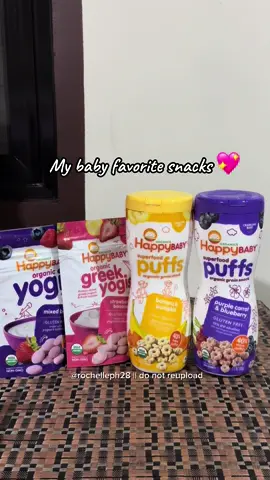 Healthy snack for babies 🥰💖 #happybabypuffs #happybabyorganics #healthysnack #babysnacks #yogurtsnackforbaby #yogis 
