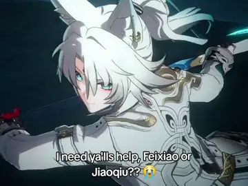 I have Acheron and I heard that Jiaoqiu is a good support for her but then I read on twitter/x that according to leaks now, Jiaoqiu got nerfed or something and I was so confused and sad at the same time?? Also, I love Feixiao's style here, I am guaranteed but I also want Jiaoqiu??? Help me I don't know who to choose between these foxians 🙏😭😭 #feixiao #jiaoqiu #HonkaiStarRail #starrail #hsr #honkaistarrailcharacters #honkaistarrailgameplay #feixiaohonkaistarrail #feixiaogameplay #honkaistarrailleaks #jiaoqiuhonkaistarrail #jiaoqiugameplay 