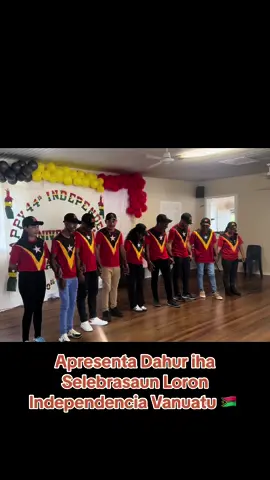 Apresenta Dahur iha Selebrasaun, Loron Independencia ba Vanuatu 🇻🇺 #Celebration #Vanuatu🇻🇺#Happy44thIndependenceday🇻🇺
