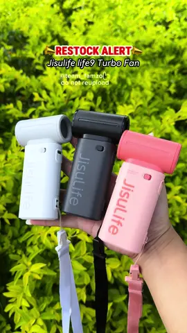 📣RESTOCK ALERT📣 Jisulife life9 Handheld Turbo Fan ✅5000mah last for 18hrs long ✅5 levels of speed ✅Fast-Charging for 3.5hrs ✅Indoor and Outdoor ✅Lightweight & Durable #jisulife #jisulifeminifan #jisulifeportablefan #jisulifefan #rechargeablefan #turbofan #jisulifelife9 #jisuliferechargeableminifan #turbominifan #minifan #smallfan #handheldfan  #fyp #fypシ゚viral #ttsbudolfinds #wowsulitdeals #paydaysale #fridayfriyay #MySweldoBudol  #TikTokShopFUNPayday  #techsaya #techbudolfest #SummerSayaSale #bonggangfridayfriyay #lifestylechallenge @jisulife.philippines  