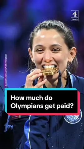 Olympians don’t get paid by the International Olympic Committee but they can still earn money in other ways -  but how much? #Olympics #Paris2024 #Olympics2024 #C4News #Channel4News 