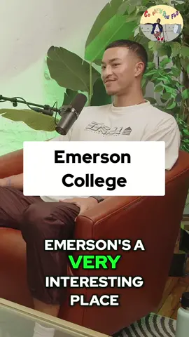What is Emerson College like? #gowiththeflo #podcast #gwtf #emerson #college #university #jayleno #oklahomacity #thunder #okc #washington #wizards #actor #alumni #foryou #trending #whitelotus #billburr #NBA #movie 