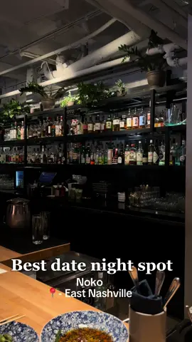 The cutest & lowkey date night spot! Located in East Nashville, Noko has quickly became my favorite restaurant at the moment. If I had to choose the perf meal it would be Noko's Caesar salad, the crispy tuna & the crab rice. Reservations are highly recommended. They have a great #happyhour 5-6:30pm Mon - thurs. Get a glass of bubbly & delish food ✨ #fypage #fypp #nashville #eastnashville #thingstodoinnashville #goodeats #datenight #minivlog #dayinmylife #nashvilletn #girls #girlsnight #nashvilleeats #nashvillecreator #datenightideas #placestovisitinnashville #nokonashville #dropsofjules #explorenashville #nashvillefoodies @Noko Nashville 