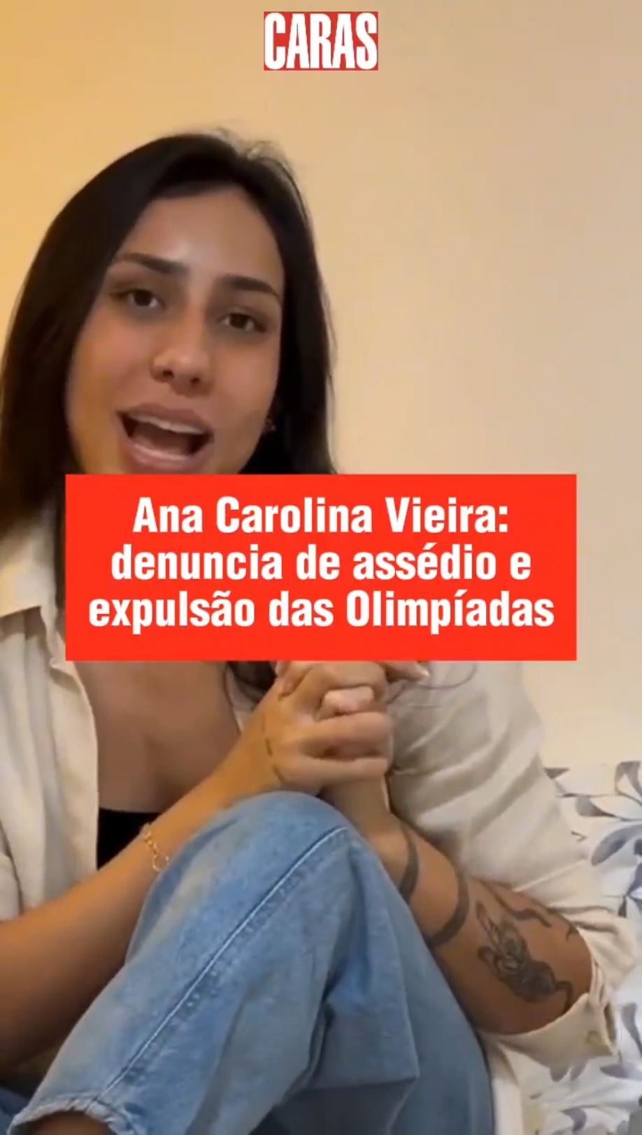 Denuncia de assédio e expulsão das Olimpíadas: entenda o caso da nadadora brasileira Ana Carolina Vieira! 📹: Instagram/X #anacarolinavieira #natacao #Paris2024 #JogosOlimpicos #CARAS