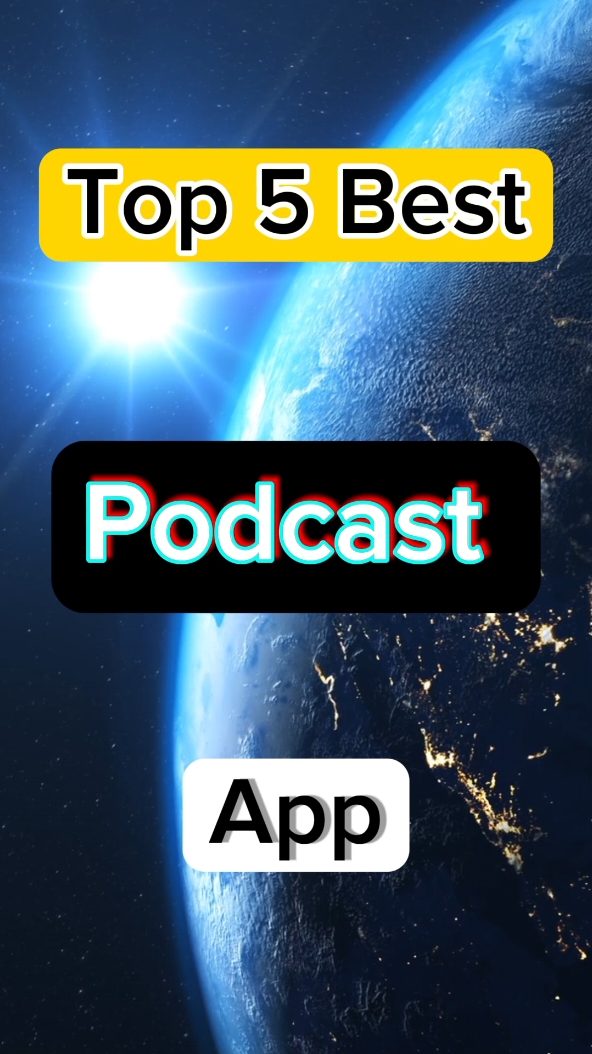 Top 5 Best Podcast Apps #podcast #podcastapp #apps #azhar_tech #tach #shorts #topbest #app #newapps 