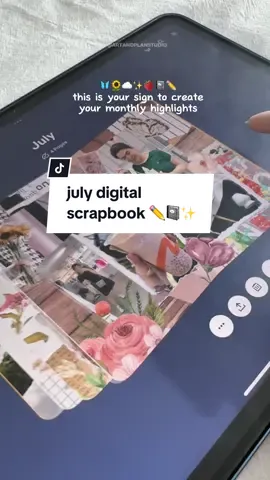 It’s that time again!! Thank you July for the memories 📷🤍✨  If you haven’t started digital scrapbooking, this is your SIGN!! It’s soooo fun! 🤭✏️📓 Check out my previous videos on my profile for the tutorial & inspo! 🫶 Rate how well this month is for you 👇🏻  #digitalscrapbooking #digitalscrapbook #digitalart #canvadesign #monthlycollage #scrapbookideas #ipadplanner