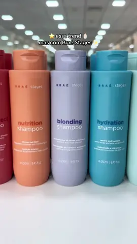 Braé Stages ✨ A linha mais completa da Braé com soluções para cada estágio do seu cabelo. 🤌🏻 Nutrição, hidratação, controle de oleosidade, entre outroa estágios. Escolha o seu no site da Braé. #braehaircare #braestages #cabelo 