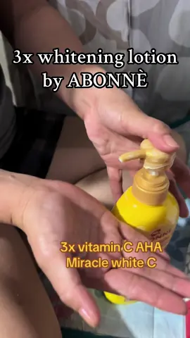 get ur whitening lotion now!! #fyp #fypシ #lotion #abonne #whiteninglotion #whitening #vitaminc #dilaw #maki 