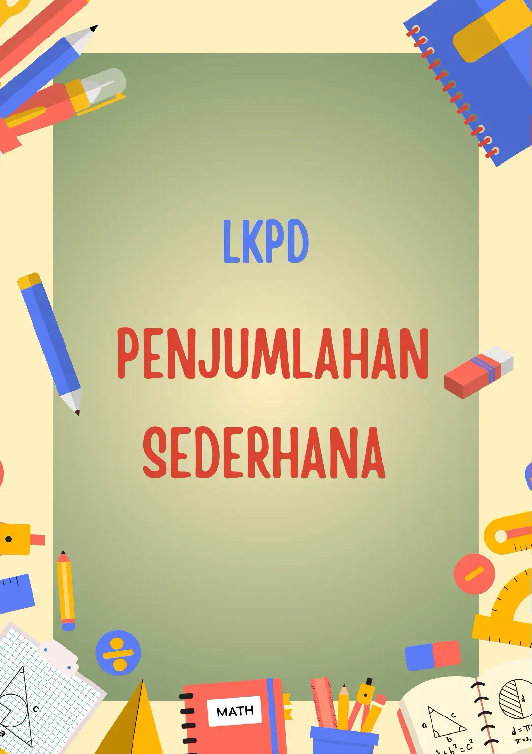 PENJUMLAHAN SEDERHANA  bisa untuk anak TK dan SD kelas' 1  #gurupaud #merdekabelajar #guruhebat #gurukreatif #mplspaudceria #kosp #gurusd 