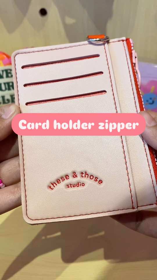 Siapa yang suka warna babypink gini?😍#fyp #cardholder 