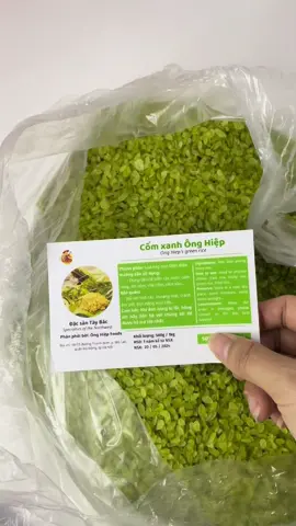 Cốm xanh Ông hiệp #comxanhtaybac 