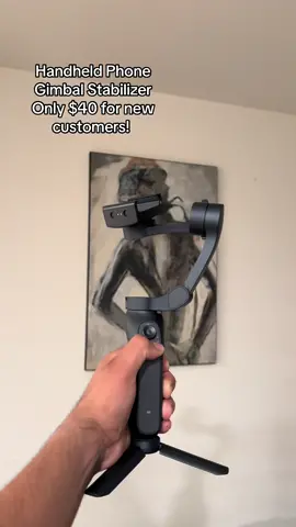 This phone gimbal stabilizer is the best tool for creators #gimbal #tiktokshopfinds #tiktokmademebuyit #giftidea #tiktokshopdealsforyoudays 