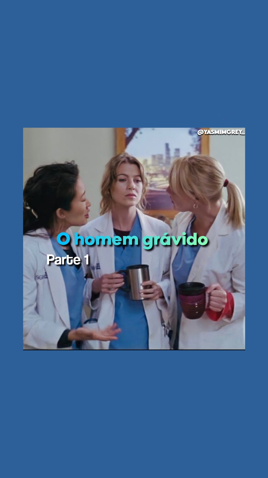 O homem grávido. . . parte 1 . . #greysanatomy #anatomiadegrey #iziestevens #cristinayang #meredithgrey #mirandabailey #foryou #greysanatomy #anatomiadegrey #greys #foryoupage 