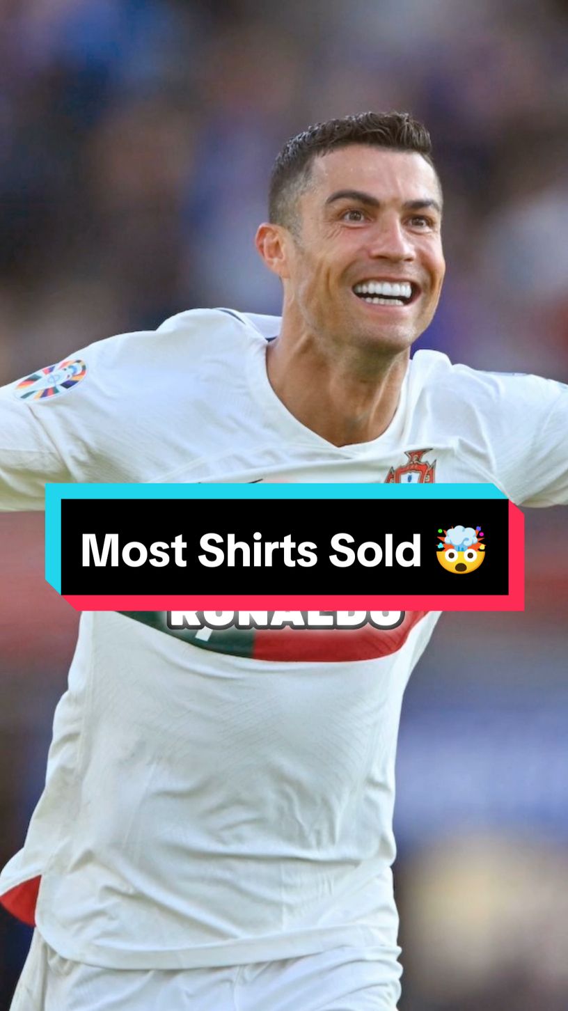 Most Shirts sold in 24 hours!! 🤯🫡 #ronaldo #mbappe #messi #alnasser #realmadrid #intermiami #football #football_media 