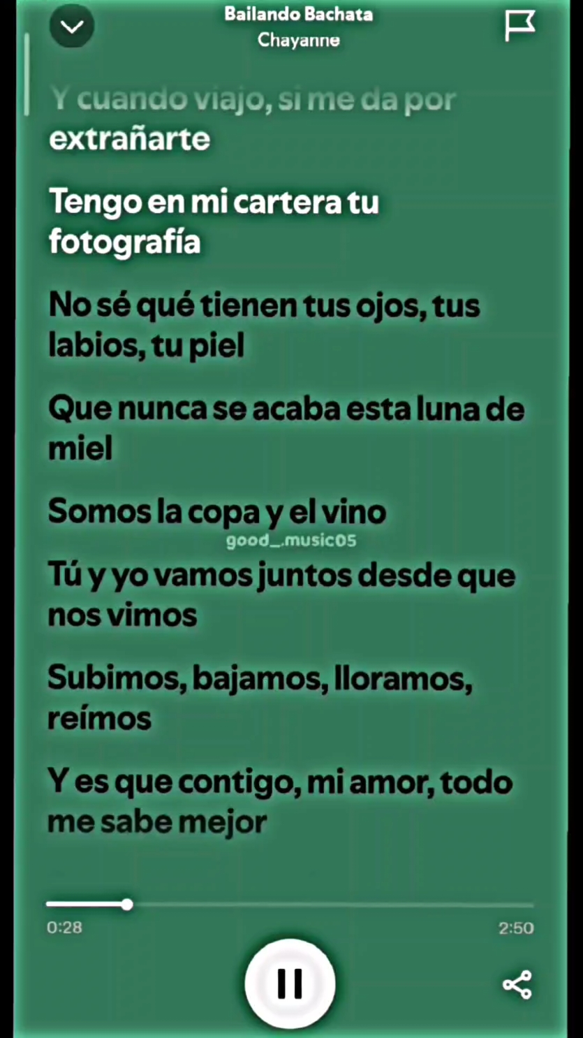 Bailando Bachata - Chayanne #speedsongs #speedup #spotify #music #lyrics #fyp 