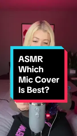 ASMR But The Mic Cover Won’t Stop Changing 🫣 Inspired by @MaeveASMR 😍 #asmr #asmrtiktoks #asmr_tingles #asmrscratching #asmrfluffymic 