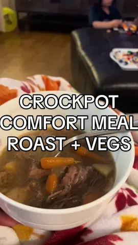 Crockpot Comfort Meal 🫶🏻 #crockpot #comfortfood #EasyRecipe #fyp #fypシ゚viral #recip #Recipe #recipes #recipesoftiktok 