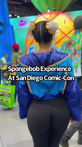 Celebrating 25 years of nautical nonsense at Comic-Con! The SpongeBob SquarePants booth took me back to my childhood with amazing interactives from the very first episode. @Anita #SpongeBob25 #comicconsandiego #viral #foryou #OOTD #spongebobsquarepants 