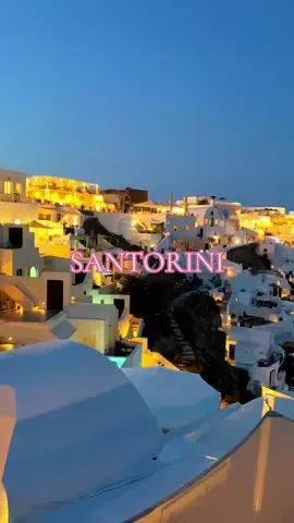 Santorini at night😍#fyp #foryou #travel #traveltiktok #greece #nightlife #santorini #Summer #views #viral #bucketlist #vibes #PlacesToVisit #beauty #transition 