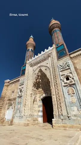 Bugünkü tanıtım videomuzun şehri Sivas! #sivas #sivas58 #sivasli #selçuklu #medrese #felsefe #din #eğitim #bilim 