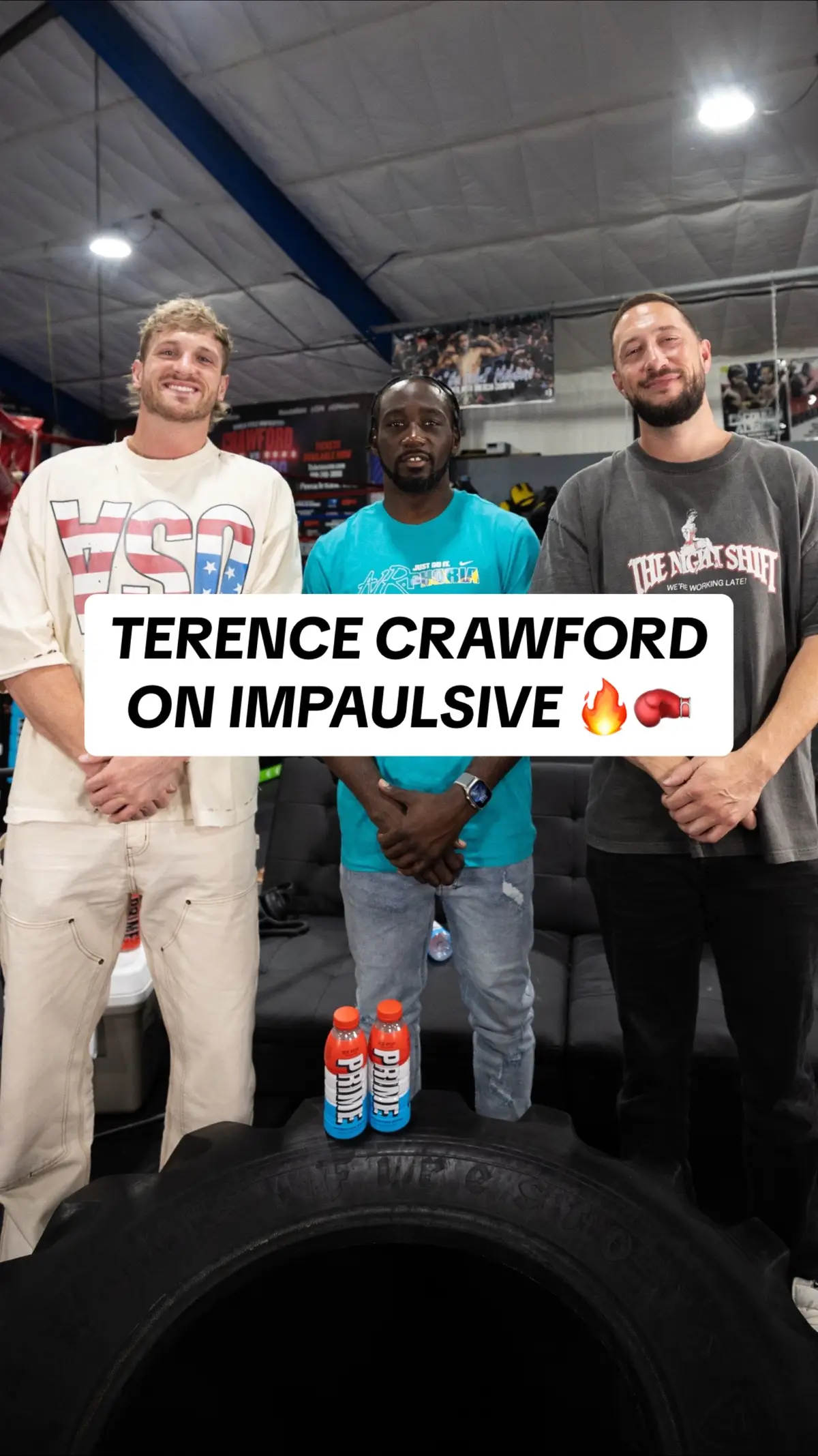 TERENCE CRAWFORD ON TODAY’S IMPAULSIVE! 🔥🥊 #loganpaul #mikemajlak #terencecrawford #boxing #jakepaul #ryangarcia #canelo #impaulsive @Logan Paul @heybigmike 