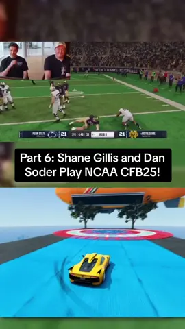 Part 6: Shane Gillis and Dan Soder Play NCAA CFB25! #trending #trend #tiktok #podcast #clips #clip #shanegillis #ncaa #shane #football #football 